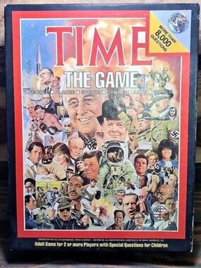 Vintage TIME The Game Board Game H2080. 1983